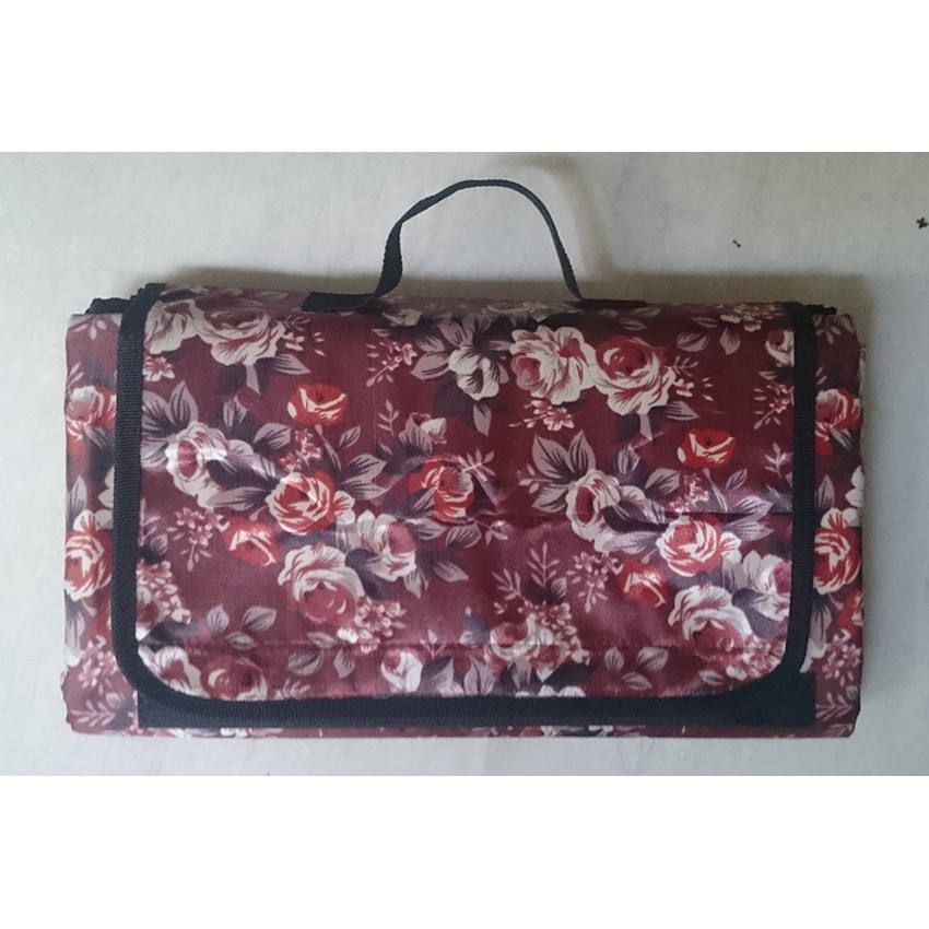 Tikar Lipat Jumbo 250 x 140 Mikrosatin Super Glossy Tikar Piknik Jumbo