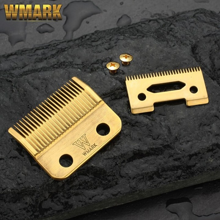 

WMARK W2 - 2-Hole Taper Blades - Multipurpose Blade Set - Gold Edition