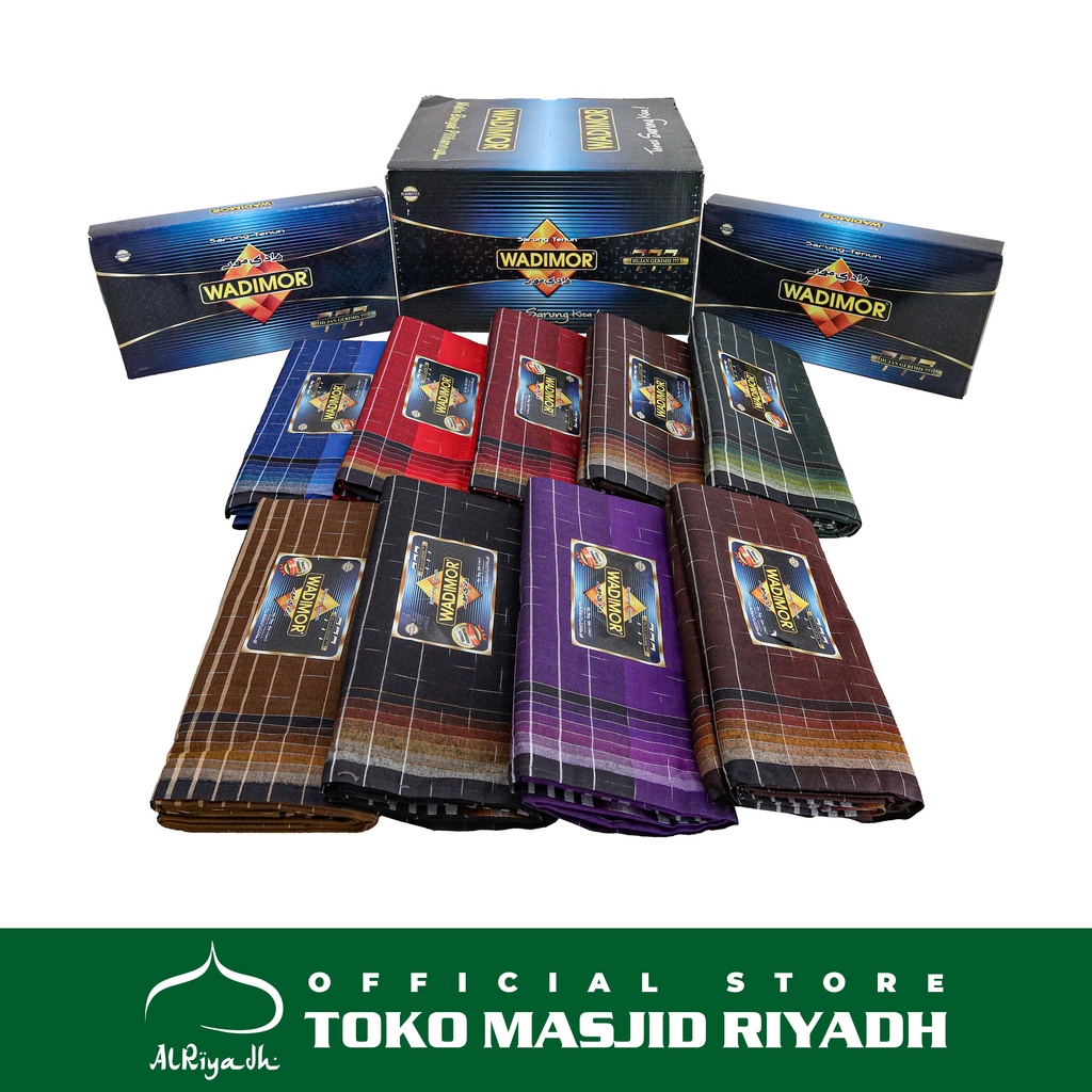 Sarung Wadimor Motif Polos Gerimis 777