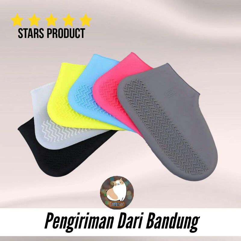 Cover sepatu anti air cover sepatu waterproof cover sepatu karet pelindung sepatu