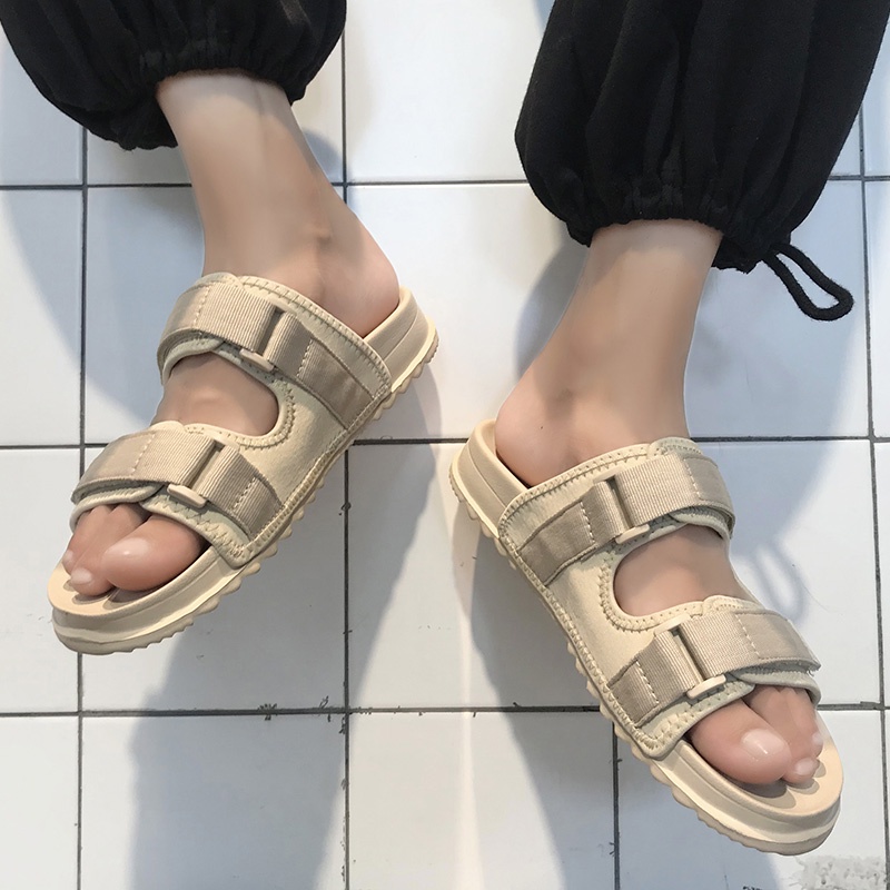 Sandal Pria Selop Casual /Sandal Cowok Selop Slip on  /Sandal Pria Ringan Nyaman Murah