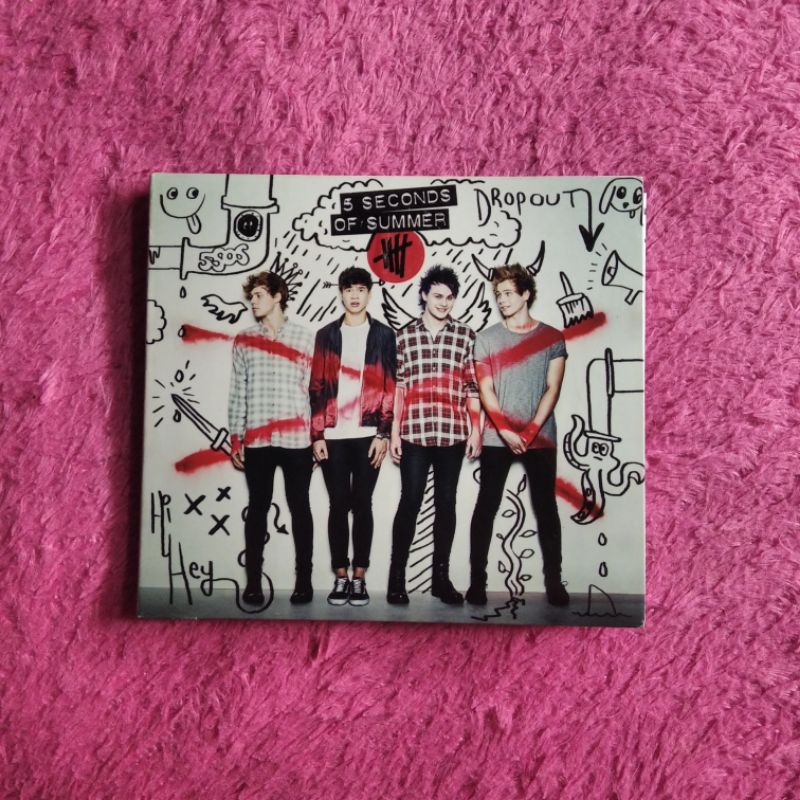 [DELUXE] ALBUM 5 SECONDS OF SUMMER 5SOS - SELF TITLED (PRELOVED) CD EP OFFICIAL  IMPORT YOUNGBLOOD C