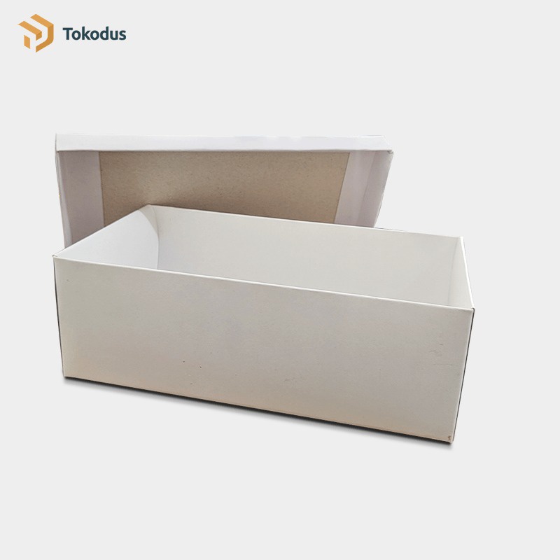 

Kardus Box Sepatu/Dus Sepatu Duplex Tutup Pisah 28,5 x 16 x 10 cm - Tokodus Cimahi