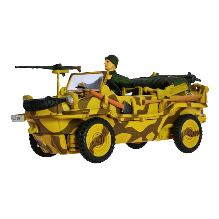 Diecast Kapal Perang - Diecast Mobil Perang - Miniatur Tank Truk Militer Diecast Serdadu Vw