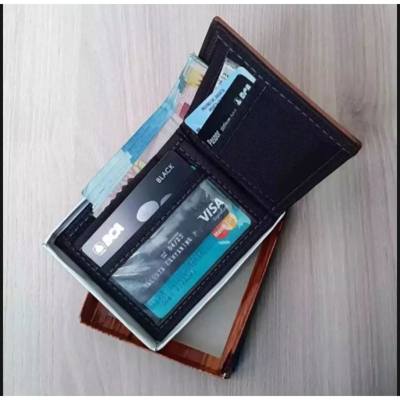 Dompet pria / Dompet Murah / Like PU leather/sintetis premium murah meriah-3