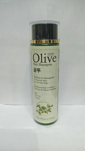 OLIVE HAIR SHAMPOO KOREA BPOM WITH OLIVE OIL &amp; VITAMIN MENUTRISI RAMBUT