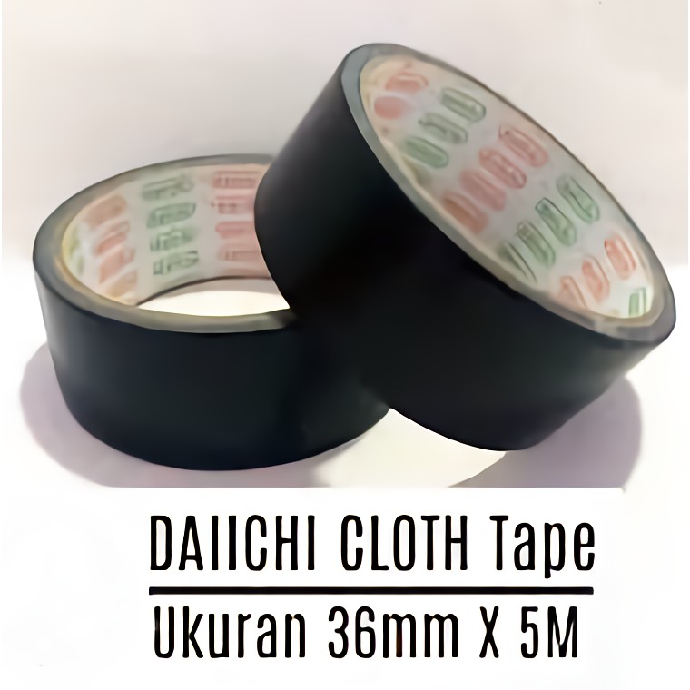 

Daiichi Cloth Tape 36mm.lakban hitam