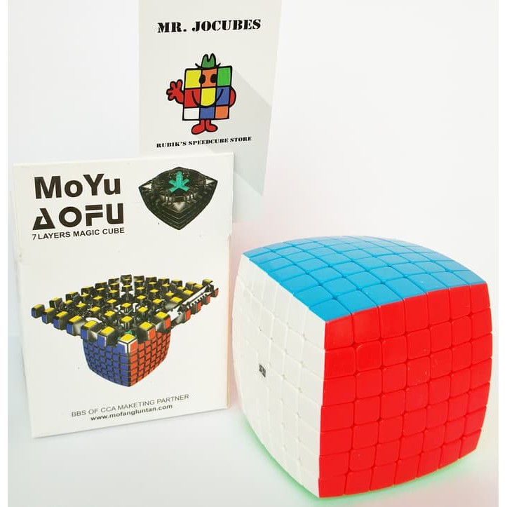 Pelumas Rubik - Rubik Yongjun - Rubik Kubus 7X7 Rubik Moyu Aofu Pillow Stickerless Produk Terbaik