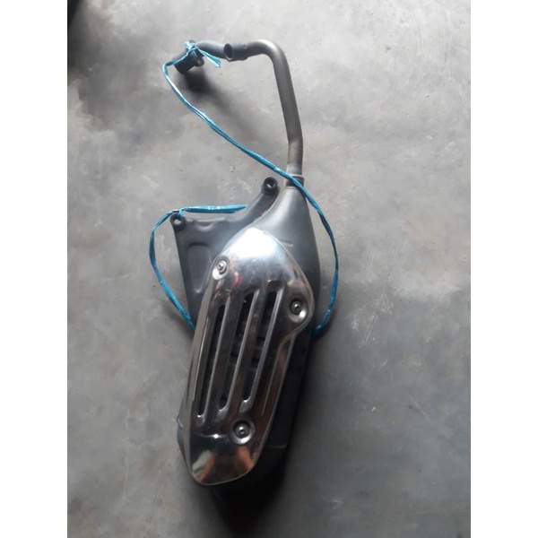knalpot vesmet vesmat vespa matic original sprint150 sprint 125 pimavera