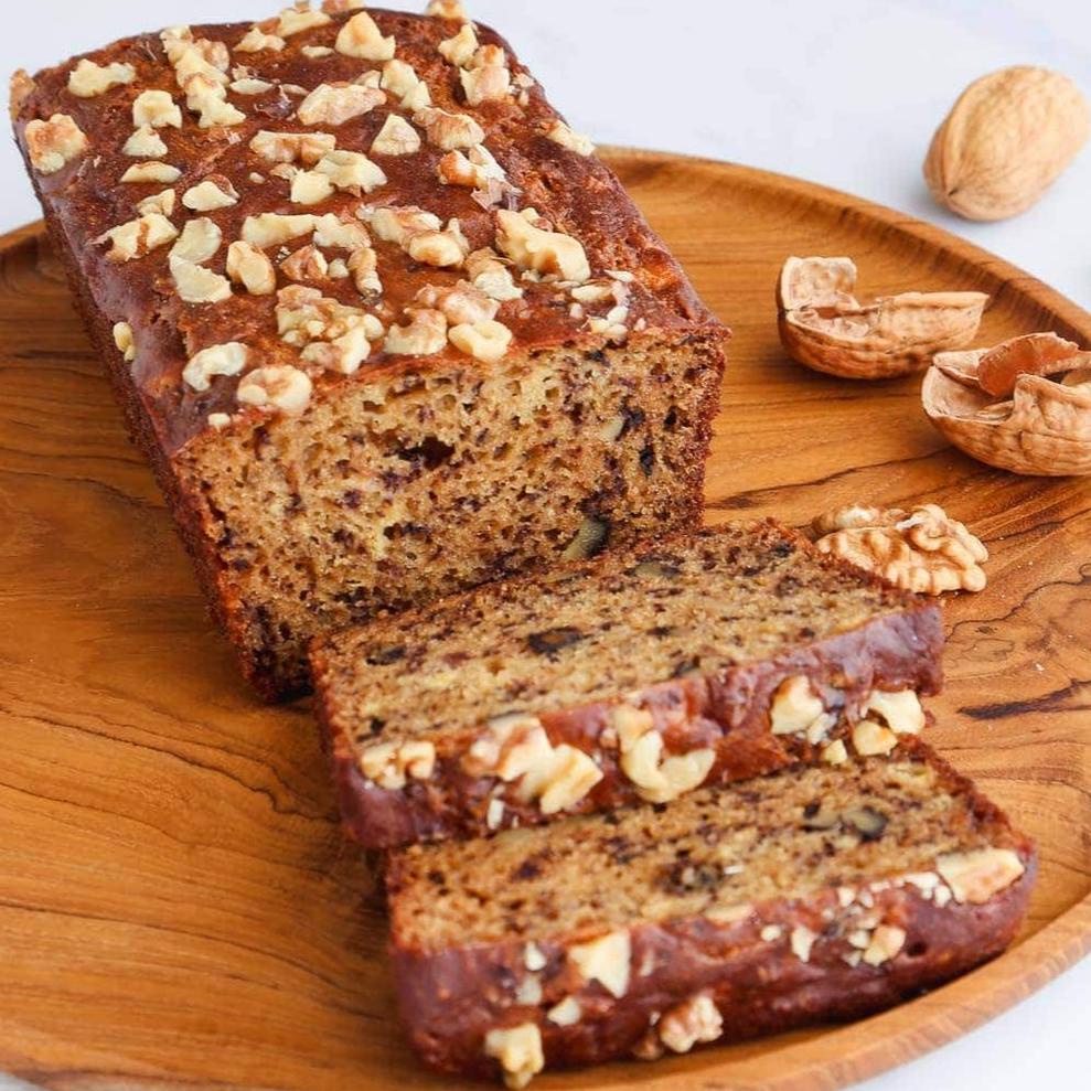 

[KODE PRODUK NAYZN4185] NUDE BAKE Vegan Skinny Banana Bread Gluten Free, Dairy Free, Low Calorie, No Refined Sugar, Roti