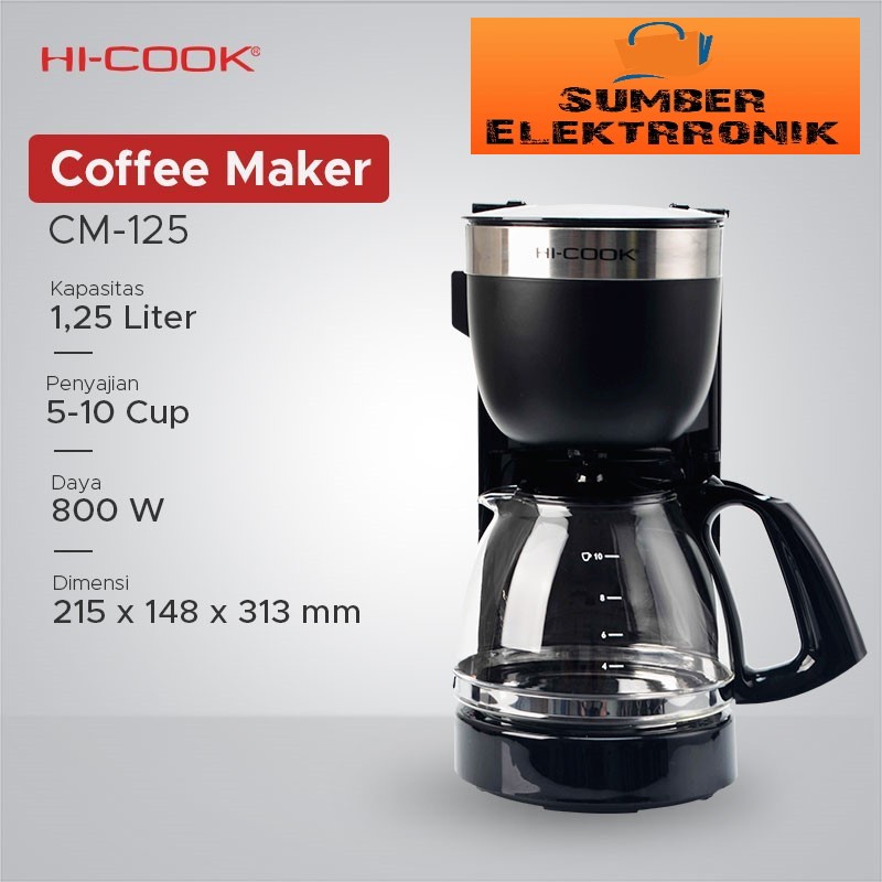 Hi-Cook Coffee Maker Tipe CM-125