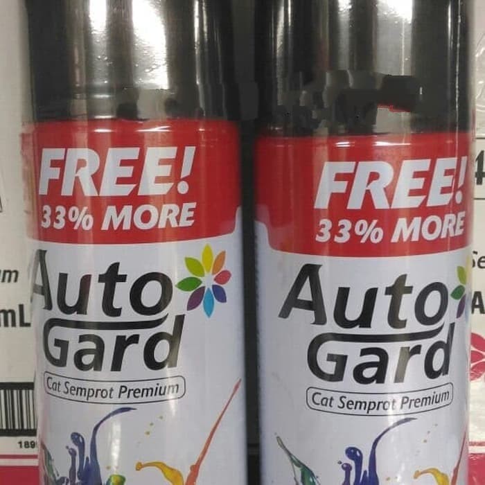 Auto Gard Paint Cat Warna Flat Black