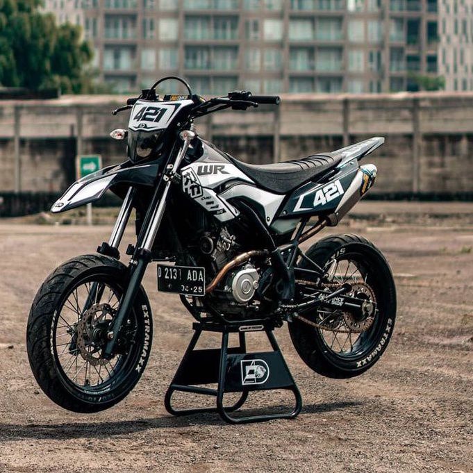 Decal WR 155 seris black and white premium quality