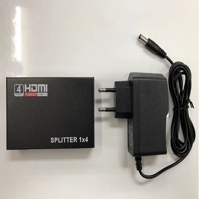 HDMI SPLITTER 4 PORT  HDMI  4 PORT HDMI PORT SPLITER HDMI 1 OUT 4