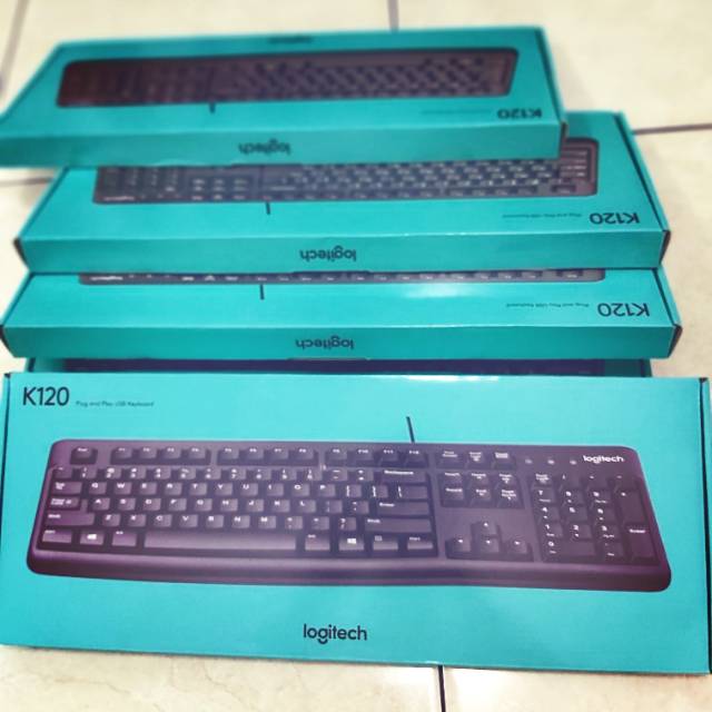 Keyboard usb Logitech Garansi Resmi Original terjamin