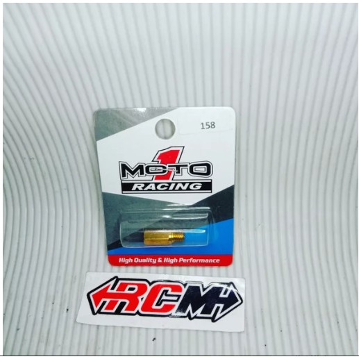 MAIN JET MAINJET MJ KARBU CARBU PWK UK 158 ORI ORIGINAL MOTO1 MOTO 1 RACING PARTS