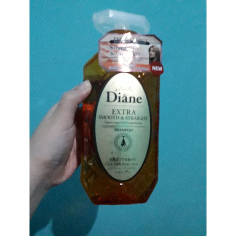 Jual sampo shampo diane warna oren extra smooth & straight | Shopee