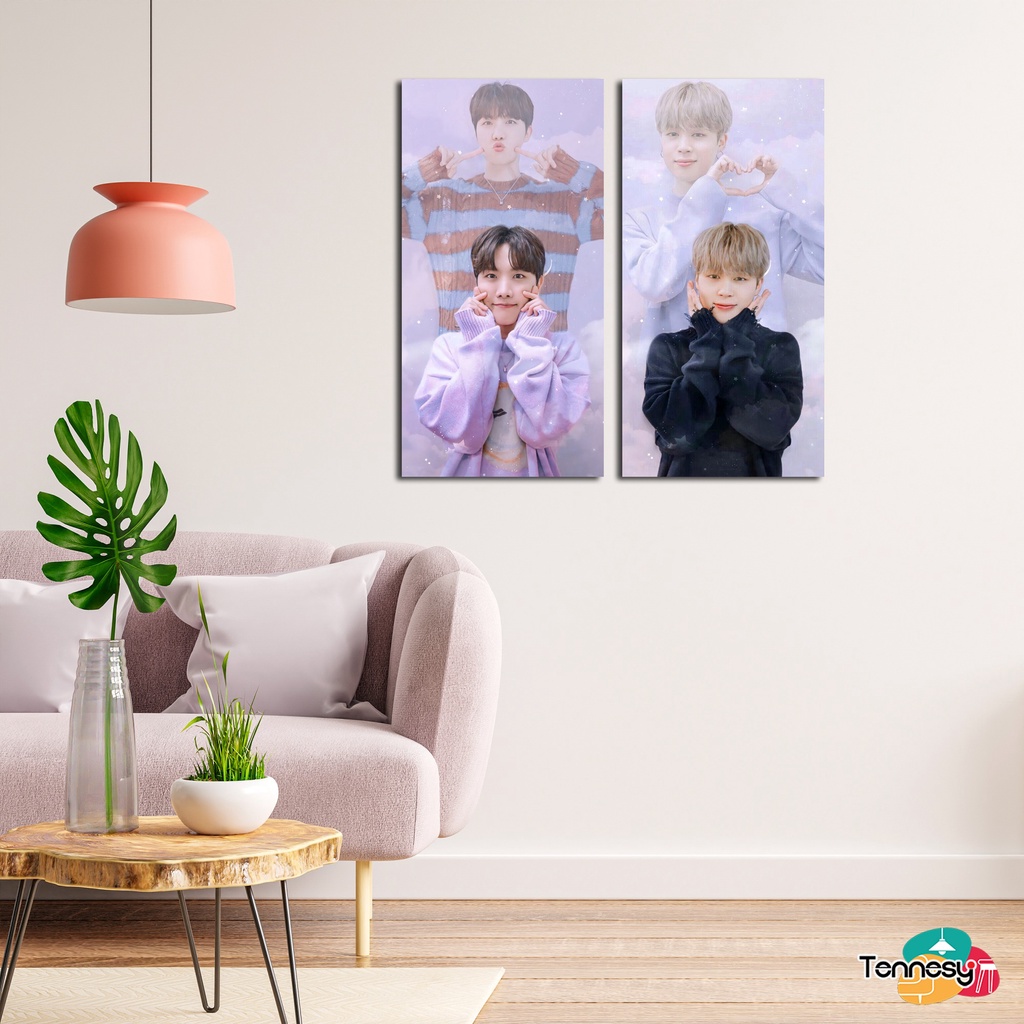 HIASAN DINDING WALL DECOR BTS NEW KPOP KOREA 15x30CM PAJANGAN KAYU POSTER DEKORASI DINDING KAMAR RUMAH