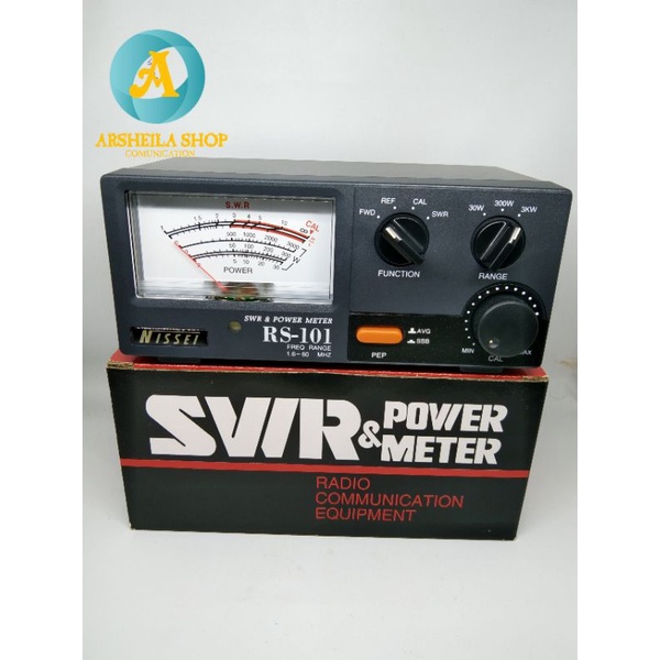 Swr watt meter nissei Rs 101 original murah