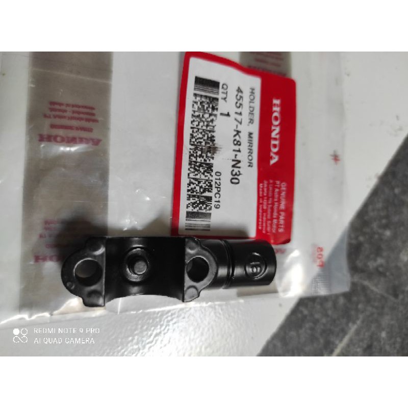 DUDUKAN RUMAH HOLDER KACA SPION BEAT VARIO SCOOPY KARBU BEAT VARIO 125 150 FI F1 ORIGINAL