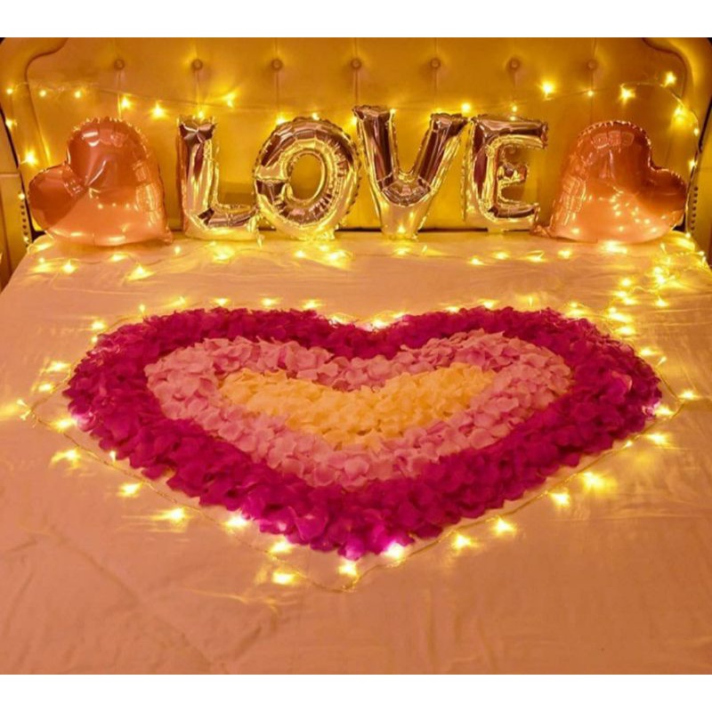 bunga mawar pengantin bunga tabur kelopak rose mawar tabur bunga nikahan kamar pengantin wedding flo