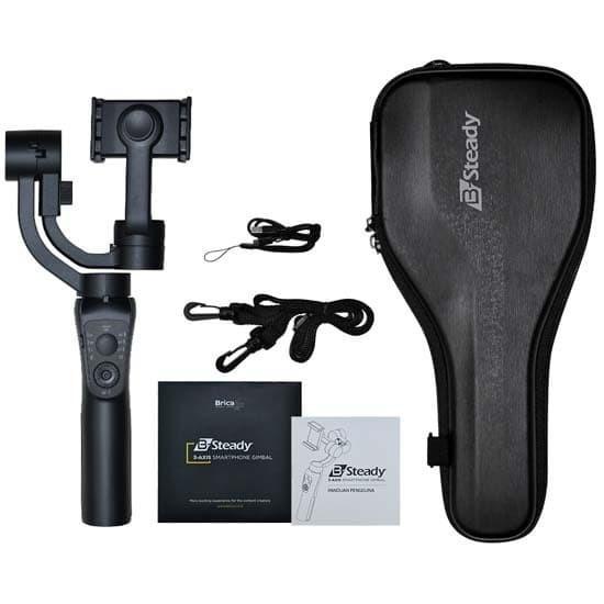 Brica B-Steady Gimbal 3-Axis Smartphone Stabilizer