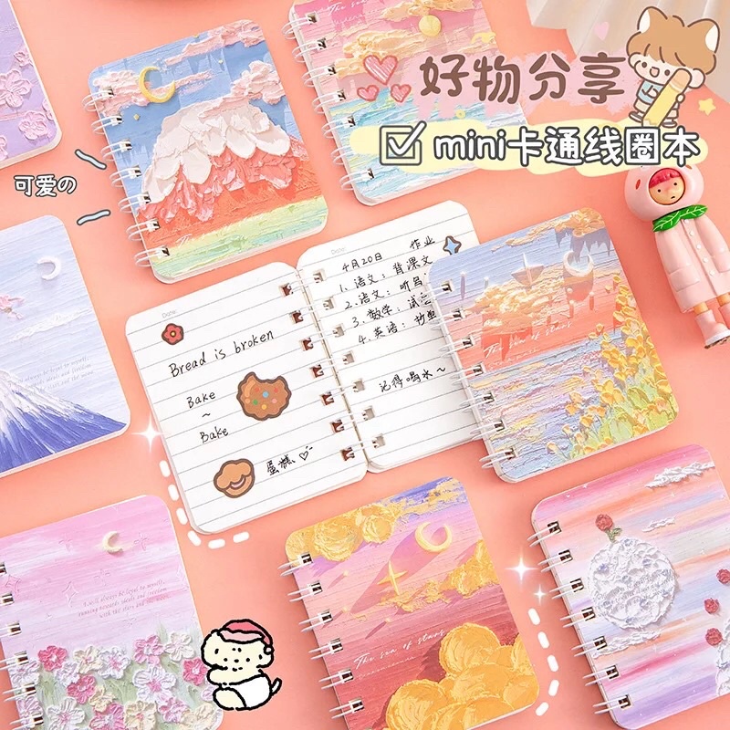 [MOTIF BISA PILIH PART 1] 80 LEMBAR A7 BUKU TULIS SAKU MINI BERGARIS KARAKTER KARTUN HEWAN LUCU MOTIF KAWAII DESAIN FANCY CUTE AESTHETIC JURNAL DEKORASI HARD COVER GAYA REMAJA CEWEK KOREA ANAK PEREMPUAN NOTEBOOK IMPOR COD DIARY NOTEPAD HARIAN