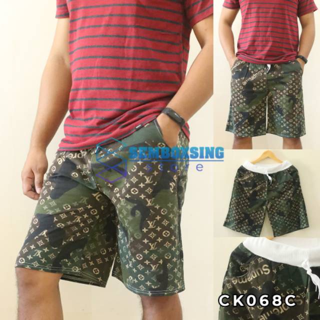 CELANA KOLOR / CELANA PRIA / CELANA PENDEK / CELANA SANTAI / CELANA COWOK CK068C