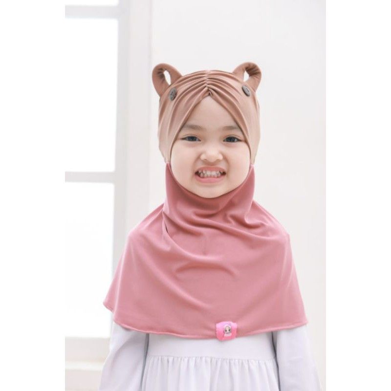 Afsheenastore Jilbab Anak lucu Micci Usia 1 2 3 4 5 6 7 8 Tahun