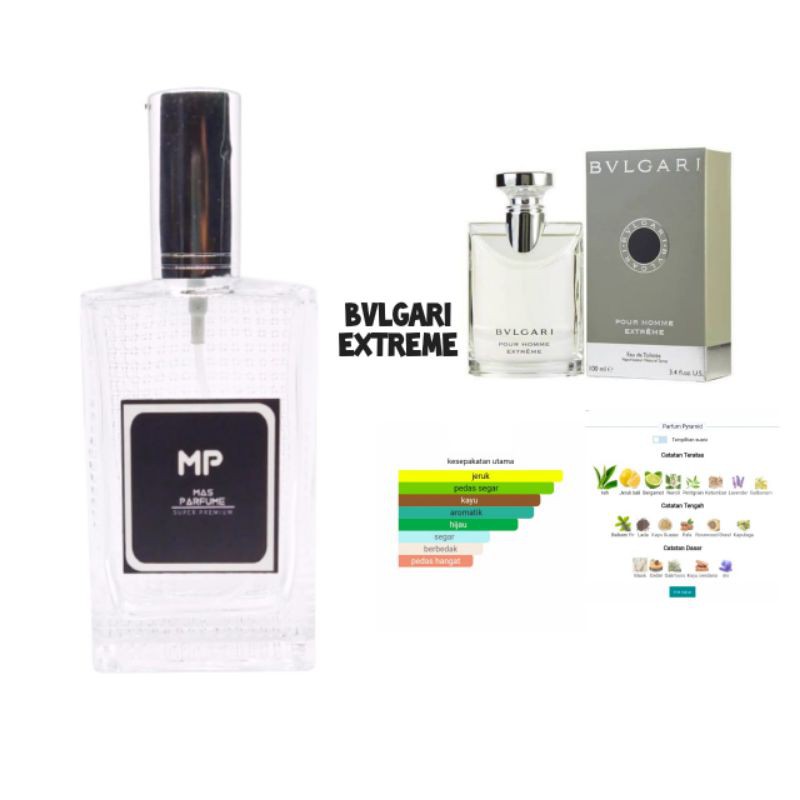 PARFUM PRIA BVLGARI EXTREME 99% SETARA ORIGINAL