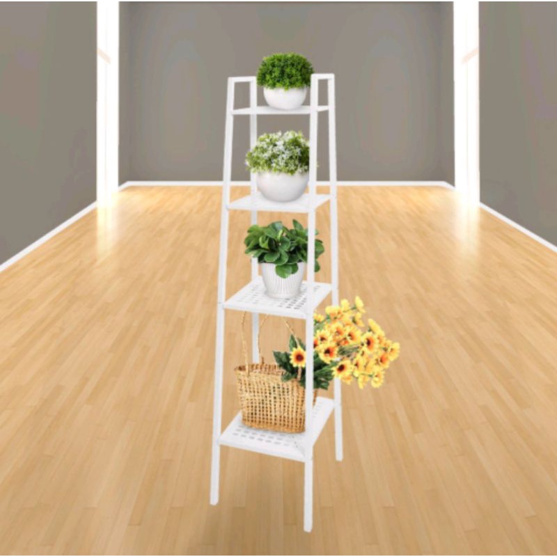 Rak pajangan Besi Putih Rak Ikea besi putih Rak minimalis rak ruang tamu