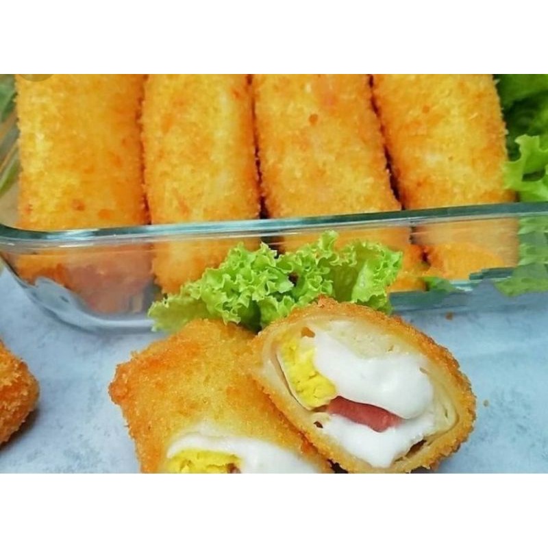 

Risoles isi Sayuran Ayam Sosis telur isi 10 pcs