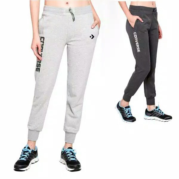 Celana Gaming Training Panjang Jogger Wanita Converse Size 28 - 40 Big Size Termurah!!!