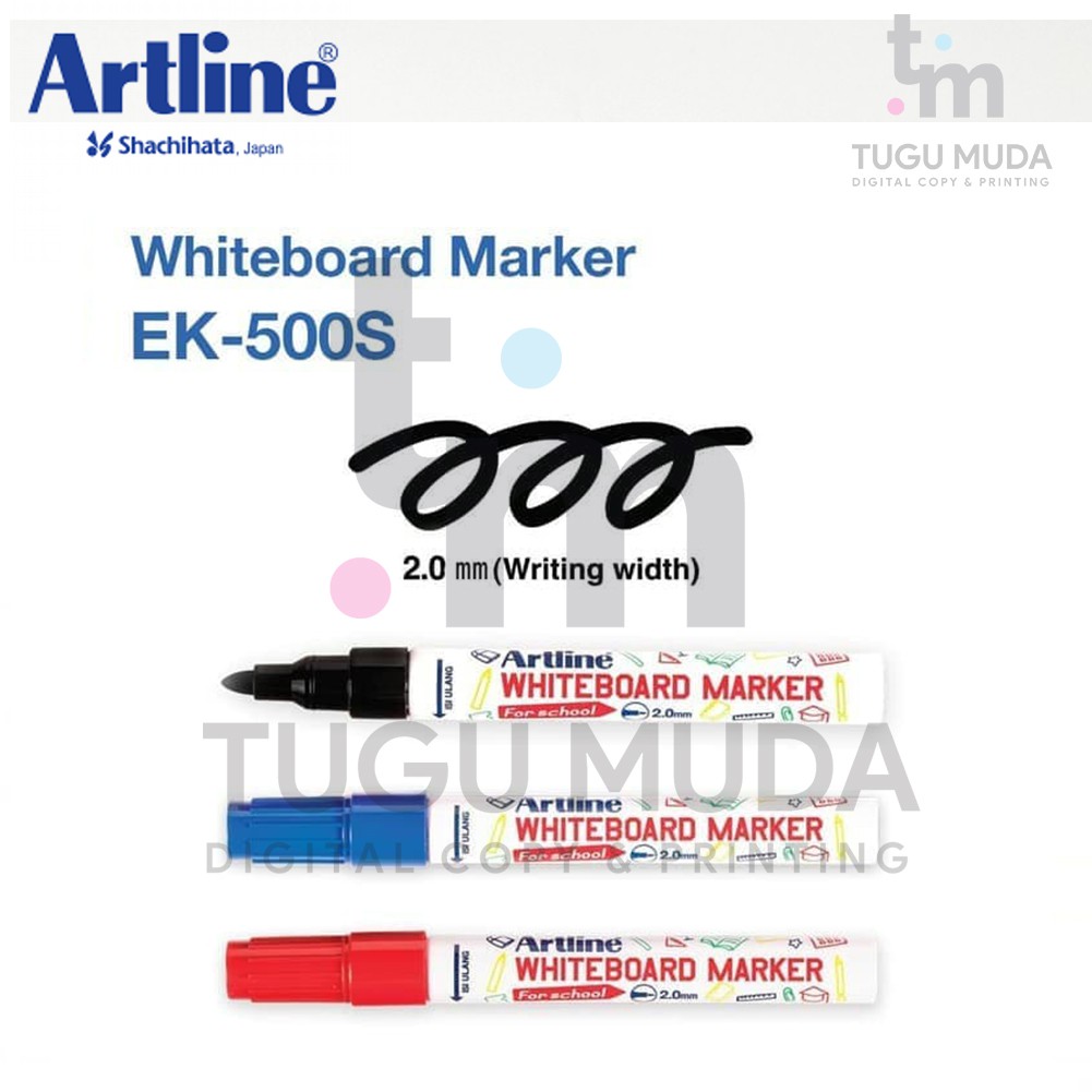 

ARTLINE Spidol Papan Tulis Sekolah/Kantor|Whiteboard Marker | EK-500S