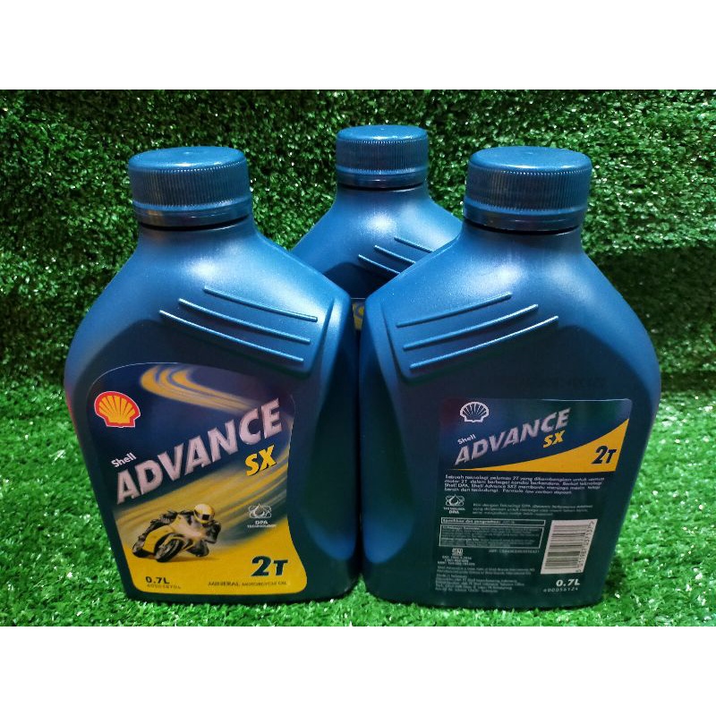 Shell Advance SX 2T 0,7 Liter Oli Samping Motor 2 Tak 700ml