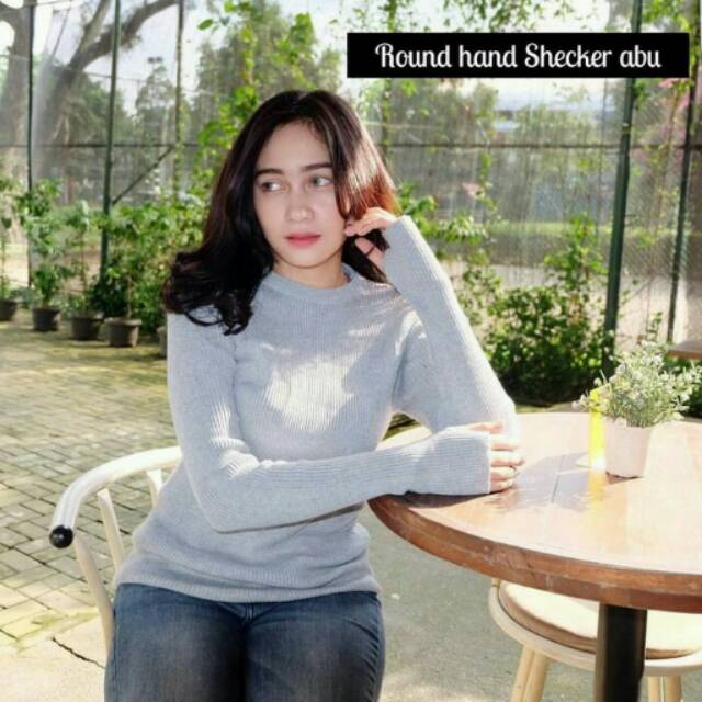 Sweater rajut / jaket wanita
