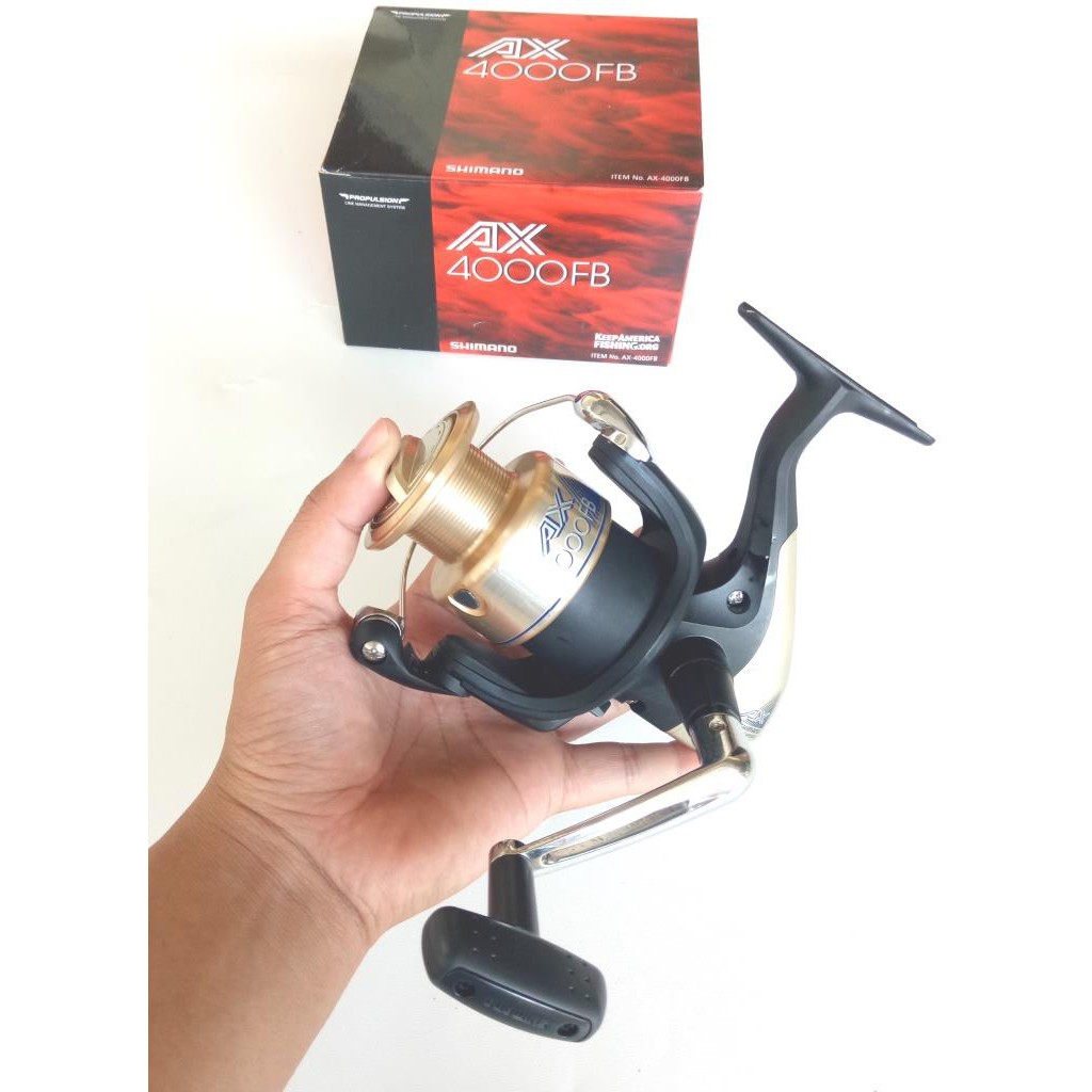 Reel Shimano AX 4000FB Max Drag 8kg Original