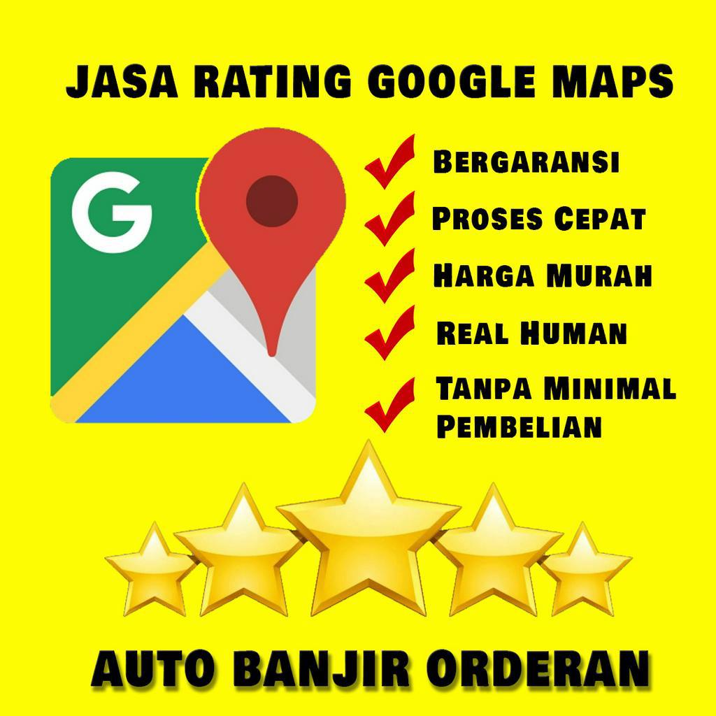 JASA REVIEW GOOGLE MAPS PERMANEN [ RATING / REVIEW / ULASAN ]