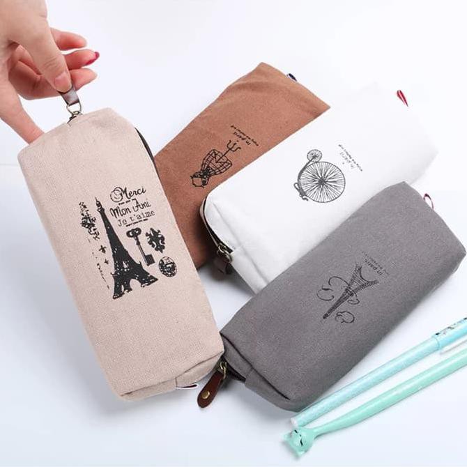 

TP0036 Tempat Pensil Paris Classic / Tempat Kosmetik - grey LIMITED EDITION