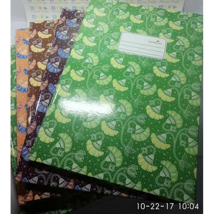 

buku hardcover folio 100 paperline kualitas bagus