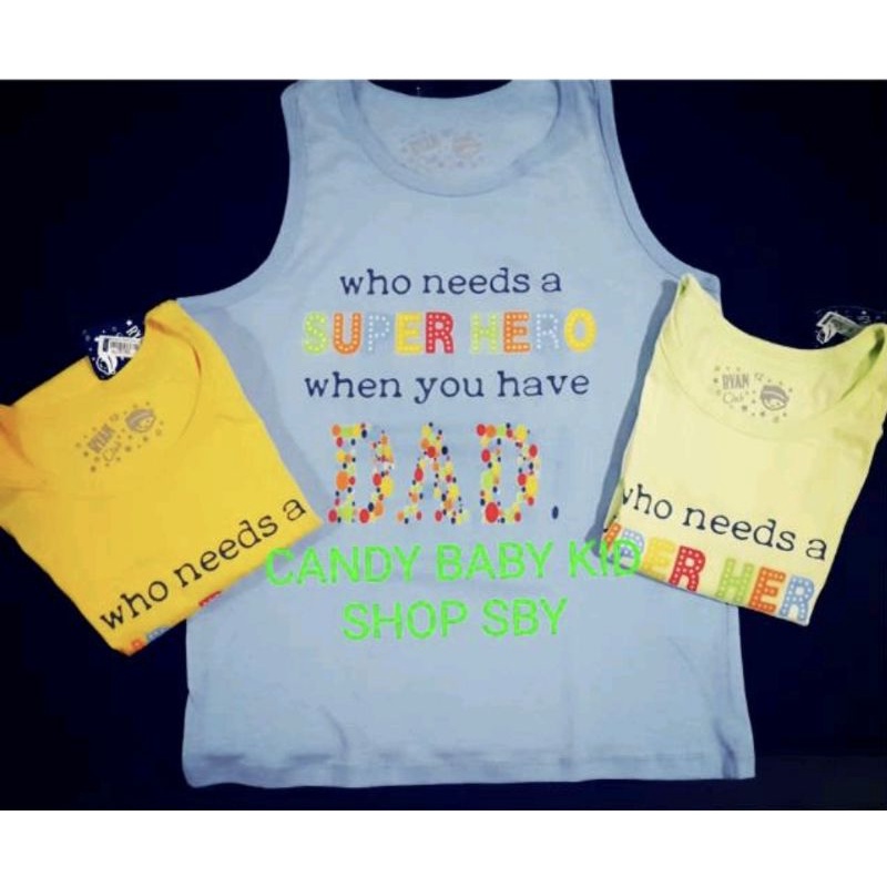 Singlet Ryan Size 10 Atasan Kutungan Yukensi Halus Lembut SNI Adem