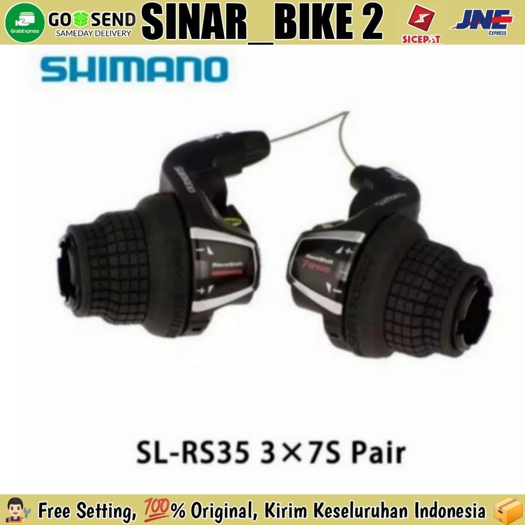 Operan Vespa Shimano / Revoshift SL-RS35 3 x 7s Pair