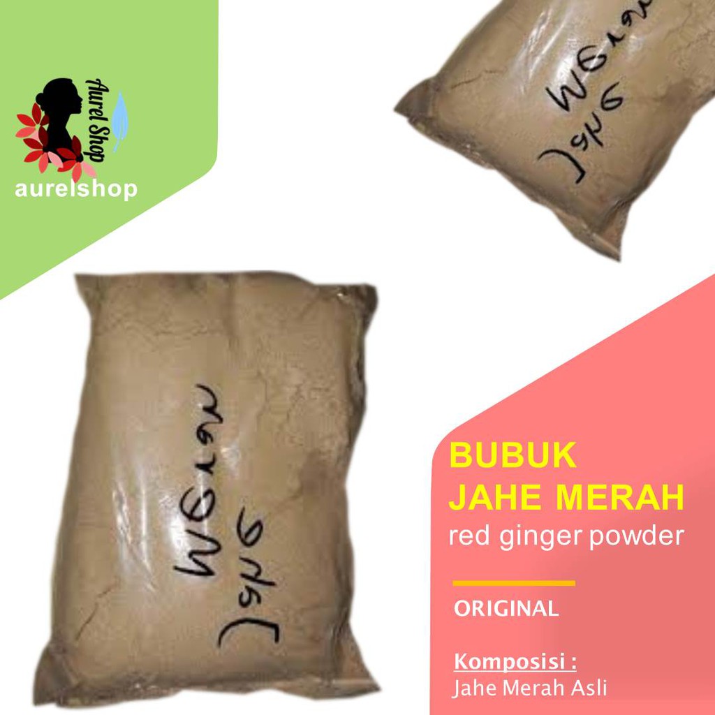 

Bubuk Jahe Merah 250 gram, 500 gram, 1 kg (Red Ginger Powder)