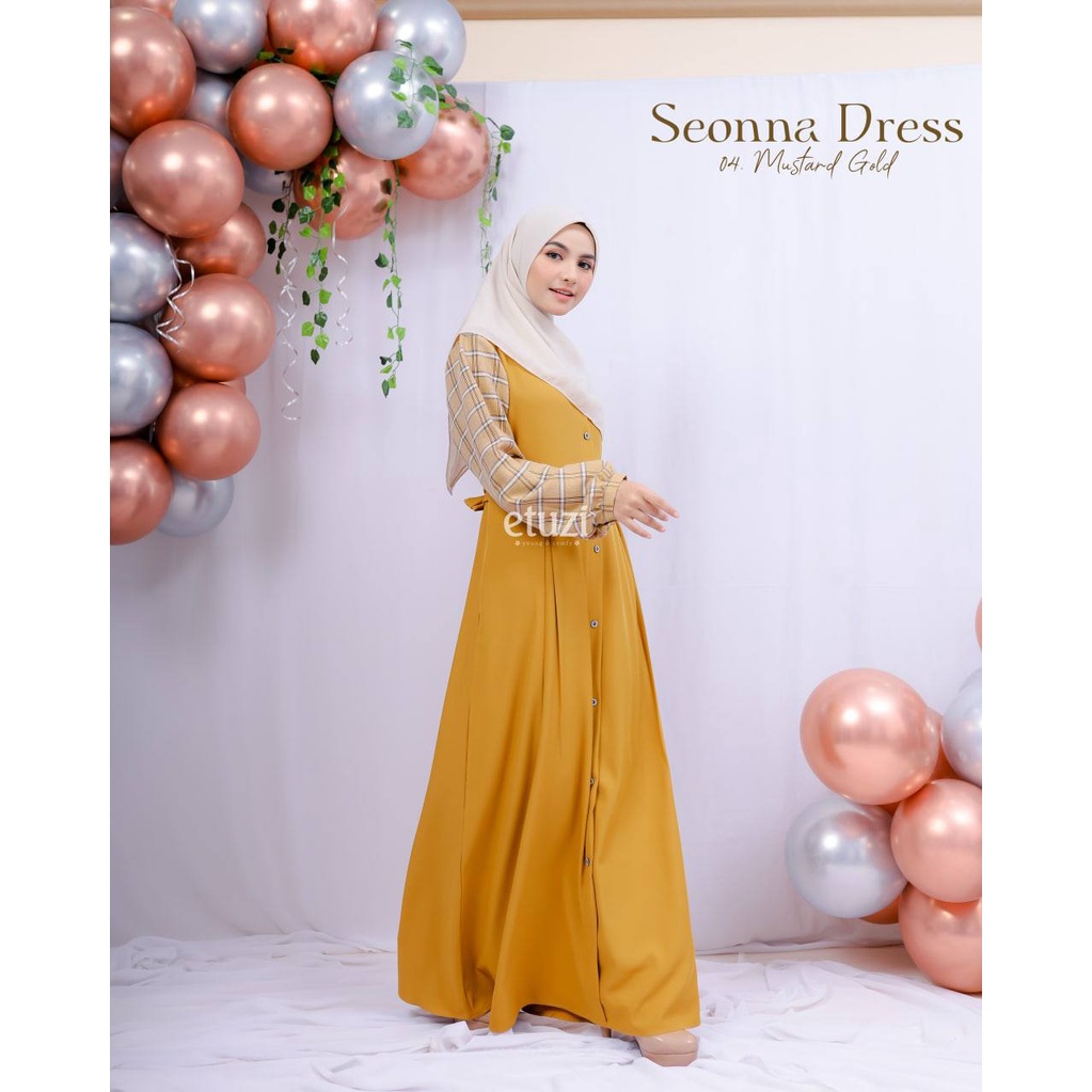 Gamis dewasa Seonna Dress by Etuzi