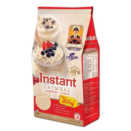 

CAPTAIN OAT Instant Meal 800GR FREE 200gr