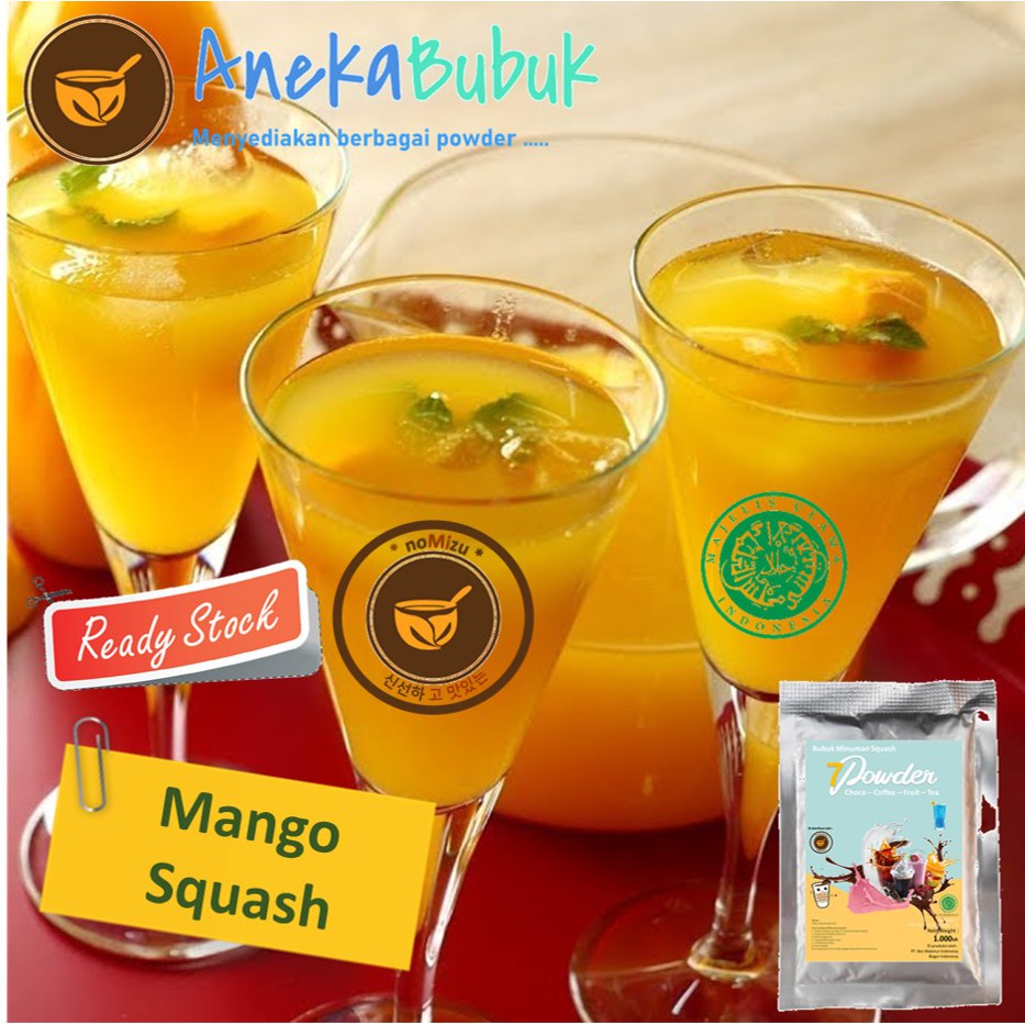 

SQUASH MANGGA 1KG - BUBUK SQUASH RASA MANGGA 1KG - SQUASH MANGO BUBUK 1KG