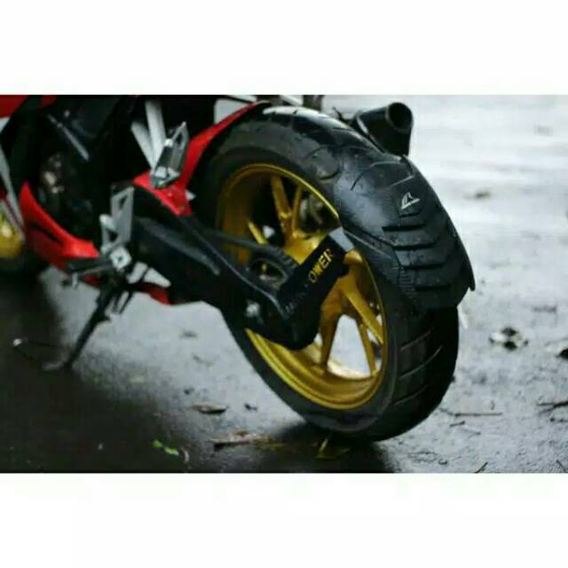 Mud Guard Penahan Lumpur Shark Power Buat R15 v2/V3/Xabre/Cbr/Ninja 250 Fi/Vixion/Gsx/Mt15