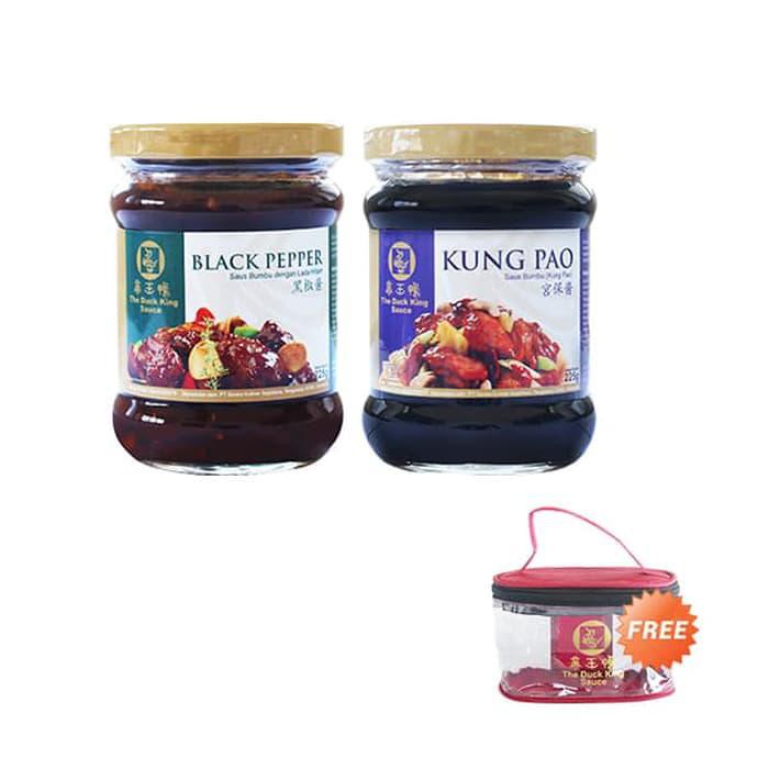 

The Duck King Sauce Paket Dua - Black Pepper + Kung Pao