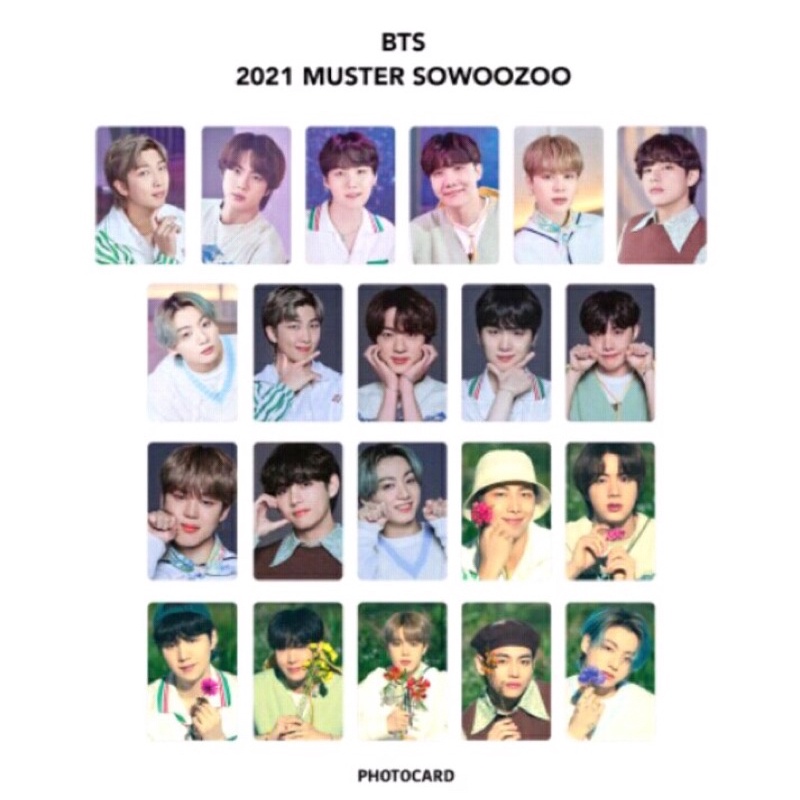 Photocard muster Sowoozoo 25Pcs