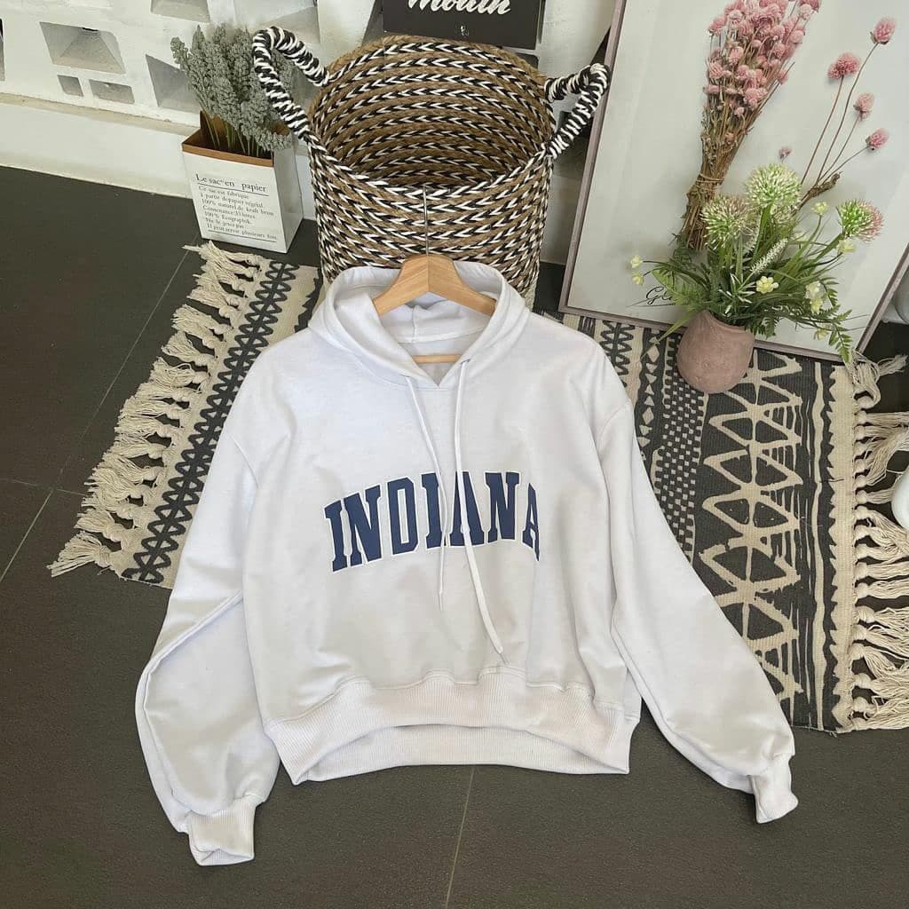 Nara Grosir - Indiana Crop XXL Sweater | Fashion Terkini | Sweater Termurah